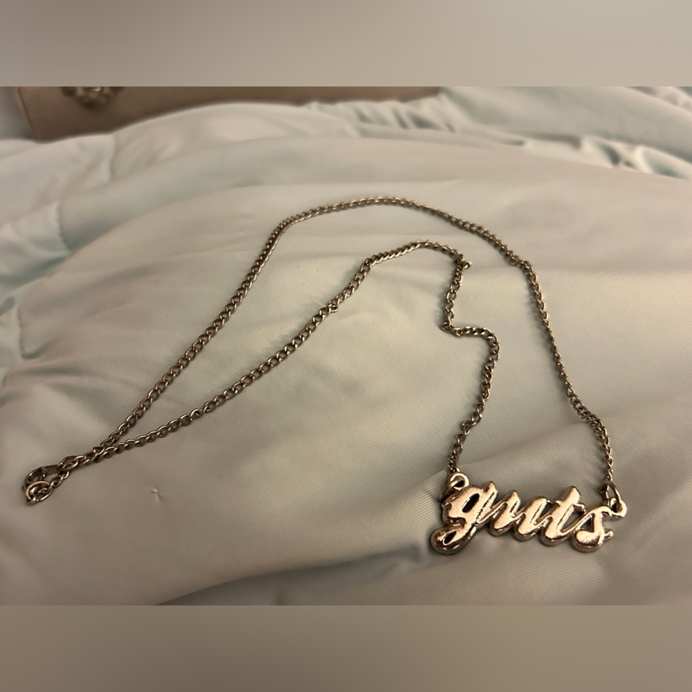 Olivia Rodrigo stainless steel guts necklace